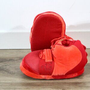 NEW Yeezy Red October Fluffy Slippers One Size Fits All